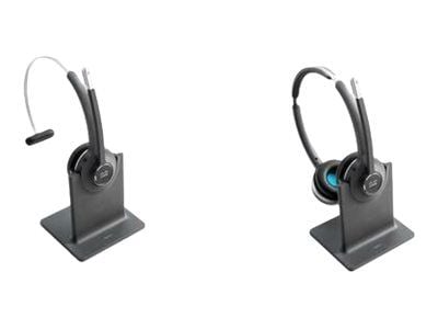 Cisco 562 Wireless Dual - Hodesett - on-ear - DECT - trådløs - med Standard Base Station - for Cisco DX70, DX80; IP Phone 68XX; Webex Board 55, Boa... Cisco 562 Wireless Dual - Hodesett - on-ear - DECT - trådløs - med Standard Base Station - for Cisco DX70, DX80; IP Phone 68XX; Webex Board 55, Boa...