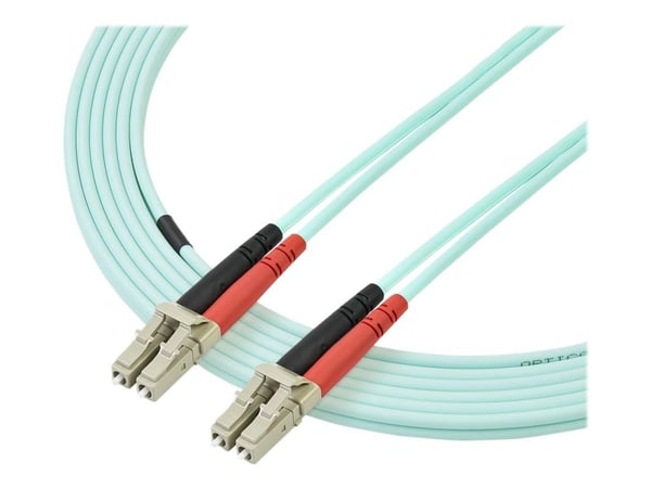 StarTech.com 5m valokaapeli - 10 Gb Aqua - Multimode Duplex 50/125 - LSZH - LC/LC - OM3 - LC-LC-kuitukaapeli - Liitäntäkaapeli - LC-monimodikaapeli...