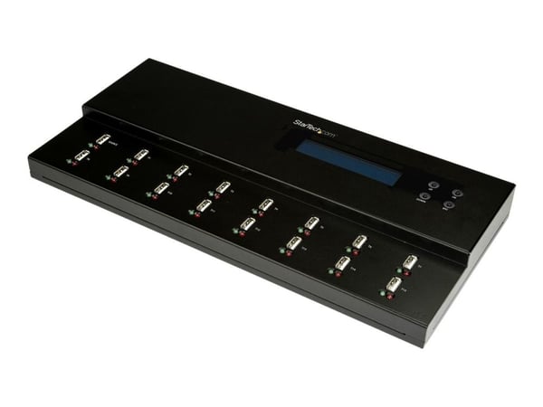 StarTech Standalone USB Duplicator - USB Duplicator and Eraser - USB 3.0, 2.0, 1.1 - 1:15 USB Flashdrive - USB Thumb Drive (USBDUPE115) - USB-stasj...