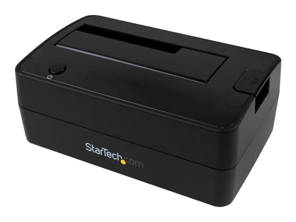 Startech USB 3.1 (10Gbps) Single-Bay Dock for 2.5"/3.5" SATA SSD/HDD - USB 3.1 Hard Drive Docking Station with UASP (SDOCKU313) - Diskkontroller - ...