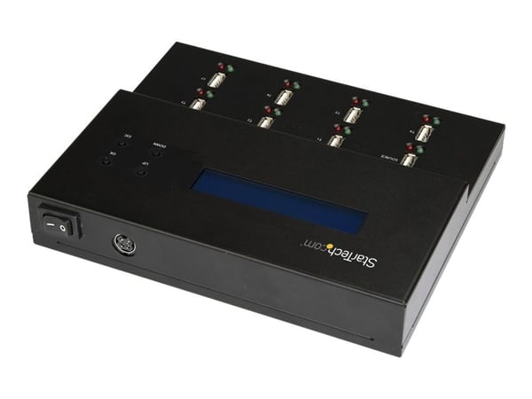 StarTech USB Duplicator - 1:7 - USB Flash Drives - Flash Drive Duplicator (USBDUPE17) - USB-enhetsduplikator - 7 fack - TAA-kompatibel