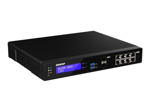 QNAP QuCPE-3032-C3558R-8G - Virtualiseringsanordning - 10GbE, 2.5GbE - skystyring - skrivebord