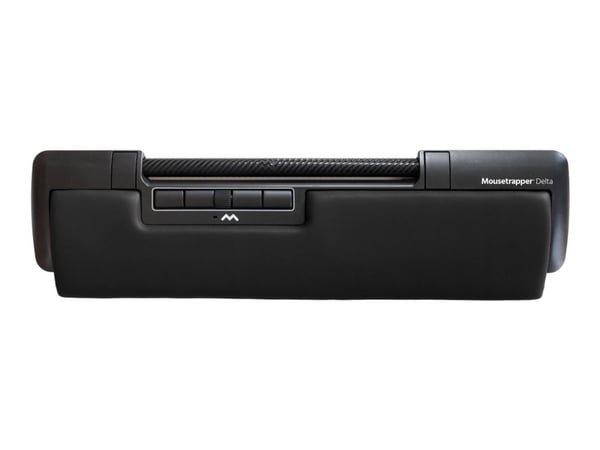Mousetrapper Delta - Sentral pekeenhet - utvidet - ergonomisk - 7 knapper - kablet - USB - svart