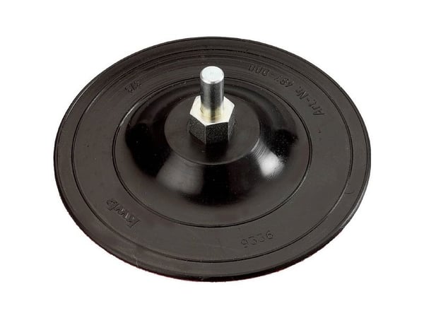 kwb 487000, Slipe Plate, Alle merker, 11,5 cm, Sort, 1 stykker