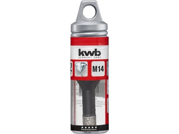 kwb 500212, Single/enkelt, Drill, Lightweight concrete, Marmor, Stein, Flis, Naturstein, Keramisk, Hard keramikk, Chemical..., Svart, 3,5 cm, 1,2 cm
