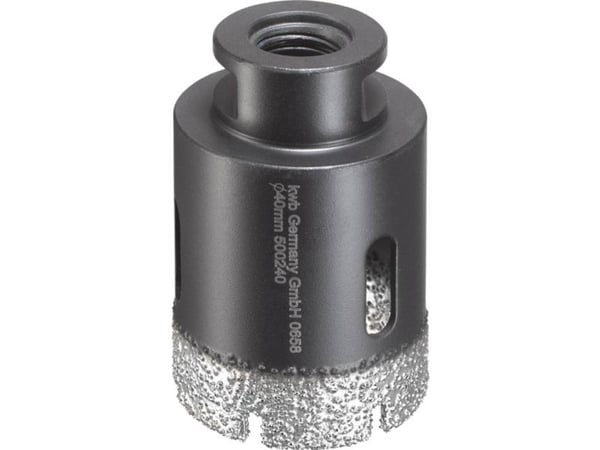 kwb 500240, Single/enkelt, Drill, Lightweight concrete, Marmor, Stein, Flis, Naturstein, Keramisk, Hard keramikk, Chemical..., Svart, 4,5 cm, 4 cm