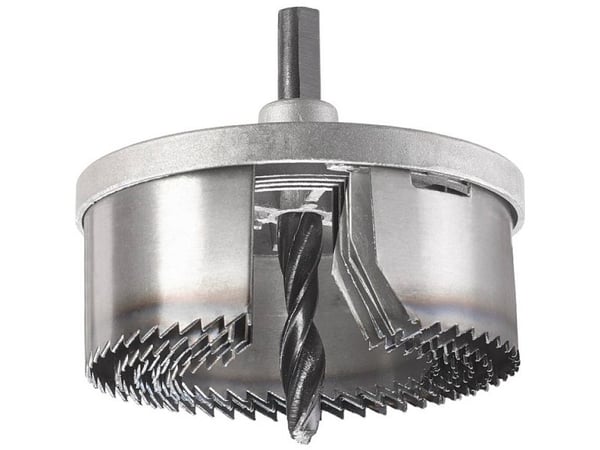 kwb 498477, Sett, Bor, Mykt tre, Gipsplater, Hardt tre, Rustfritt stål, Stål, Sink, 1,8 cm
