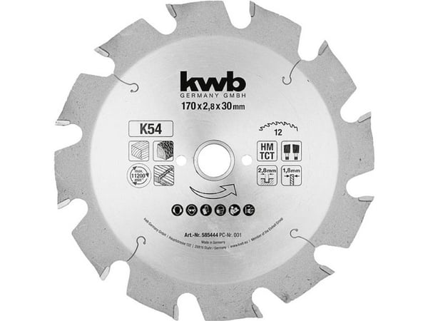 kwb 585444 Rundsavblad 1 stk