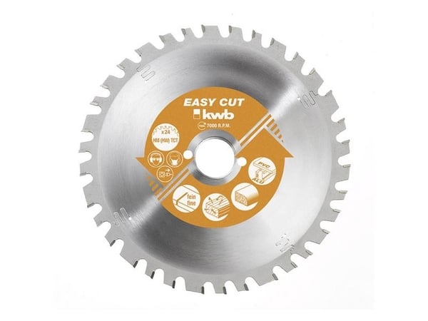 kwb 593533, Stål, Aluminium, Sponplater, Hardtre, Plast, 35 cm, 3 cm, 2,2 mm, 3,2 mm, 1 stk