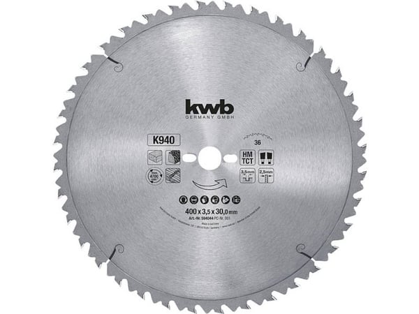 kwb 594044, Mykt tre, Sponplate, Løvtre, 40 cm, 3 cm, 2,5 mm, 3,5 mm, 1 stykker