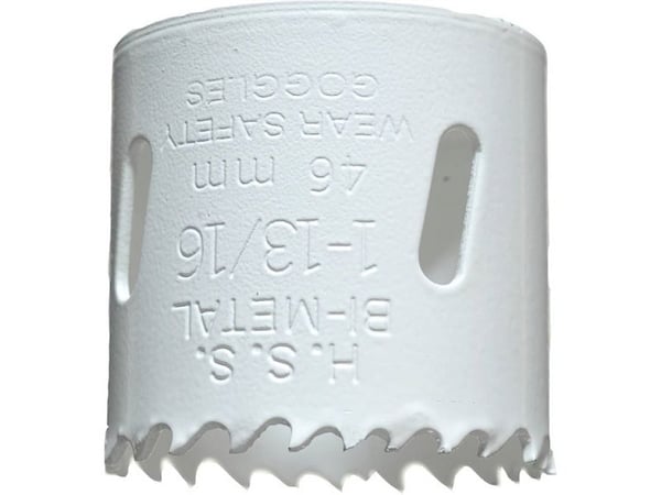 kwb 598046, Single/enkelt, Drill, Aluminium, Kopper, Gipsplater, Plast, Stål, Tre, Hvit, Bimetall, Høy-Hastighets Stål (HHS), Cobalt Alloy High-Spe...