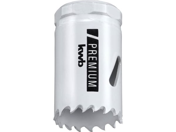 kwb 598030, Single/enkelt, Drill, Aluminium, Kopper, Gipsplater, Plast, Stål, Tre, Hvit, Bimetall, Høy-Hastighets Stål (HHS), Cobalt Alloy High-Spe...