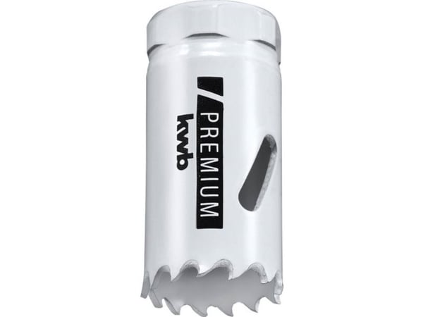kwb 598025, Single/enkelt, Drill, Aluminium, Kopper, Gipsplater, Plast, Stål, Tre, Hvit, Bimetall, Høy-Hastighets Stål (HHS), Cobalt Alloy High-Spe...