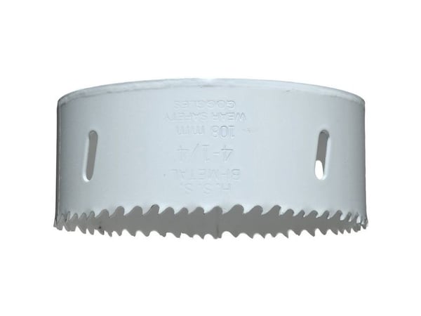 kwb 598108, Single/enkelt, Drill, Aluminium, Kopper, Gipsplater, Plast, Stål, Tre, Hvit, Bimetall, Høy-Hastighets Stål (HHS), Cobalt Alloy High-Spe...