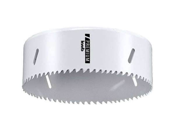kwb 598127, Single/enkelt, Drill, Aluminium, Kopper, Gipsplater, Plast, Stål, Tre, Hvit, Bimetall, Høy-Hastighets Stål (HHS), Cobalt Alloy High-Spe...