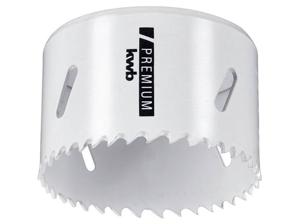 kwb 598067, Single/enkelt, Drill, Aluminium, Kopper, Gipsplater, Plast, Stål, Tre, Hvit, Bimetall, Høy-Hastighets Stål (HHS), Cobalt Alloy High-Spe...
