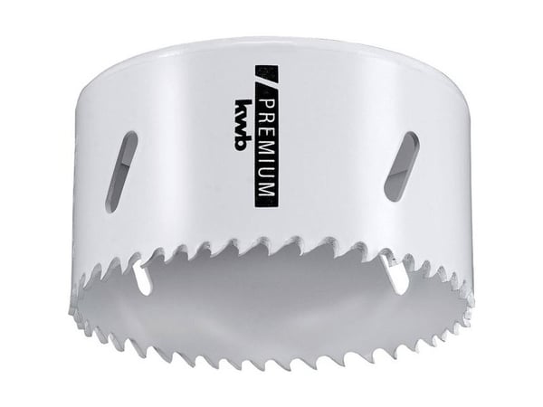 kwb 598079, Single/enkelt, Drill, Aluminium, Kopper, Gipsplater, Plast, Stål, Tre, Hvit, Bimetall, Høy-Hastighets Stål (HHS), Cobalt Alloy High-Spe...