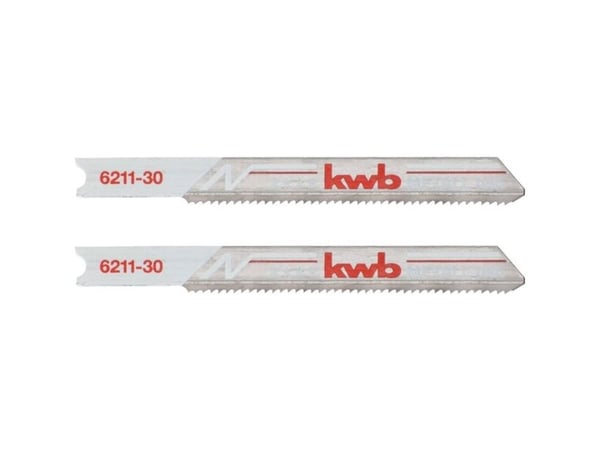 kwb 621130, Stikksagblad, Akryl glass, Aluminium, Rør, Profil, Bimetall, Rustfritt stål, 5 cm, 1,2 mm