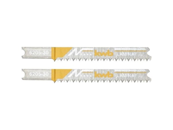 kwb 620530, Stikksagblad, Laminat, Tre, Bimetall, Rustfritt stål, 5 cm, 1,7 mm