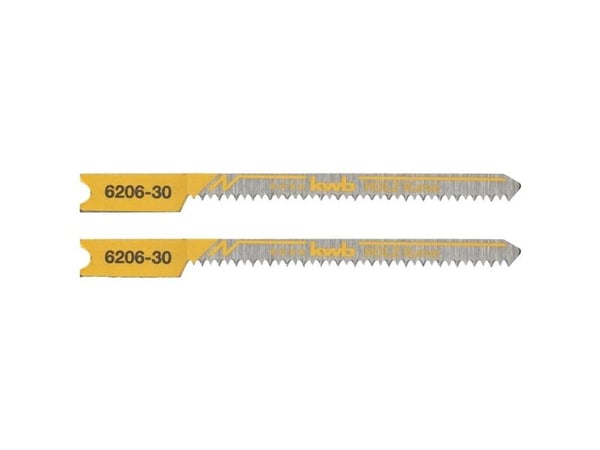kwb 620630, Figursågblad, Spånskiva, Glasfiber, Träfiberskiva, Hårt träslag, Plast, Trä, Bimetall, Grå, 5 cm, 1,35 mm