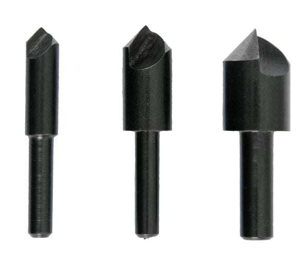 kwb 511100, Drill, Forsenkningsbor, Metall, Tre, 90°, Kull stål, Sort