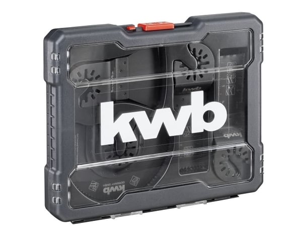 kwb 708890 tilbehørsett til multiverktøy 4 deler (4 stk.) (708890)