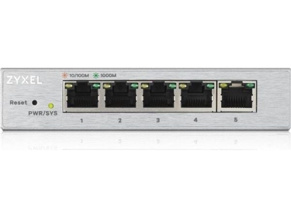 Zyxel GS1200-5, Hallittu, Gigabit Ethernet (10/100/1000)