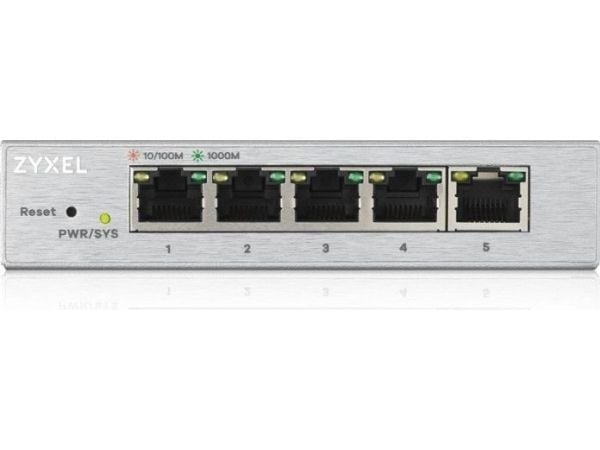 Zyxel GS1200-5, Hallittu, Gigabit Ethernet (10/100/1000)