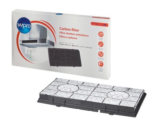 Whirlpool 484000008578, Filter til kjøkkenhette, Svart, Hvit, 485 mm, 270 mm, 48 mm, 1 stykker