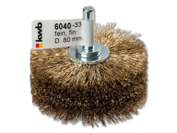 kwb 604033, Stålbørste, 8 mm, 8 cm, 0,27 mm, Metall, Tre, Metall