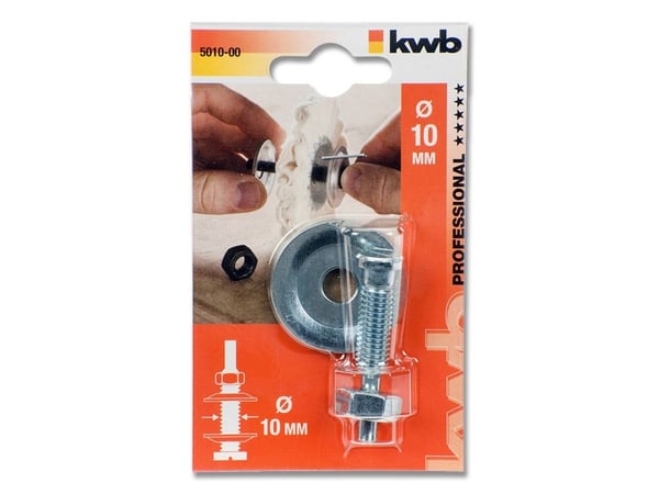 kwb 501000, Metalli, Ruostekyllästetty jalka, 34 mm