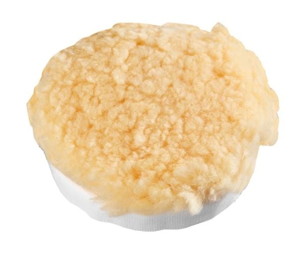 kwb 485500, Poleringssvamp, 13,5 cm, Hvit, Ull