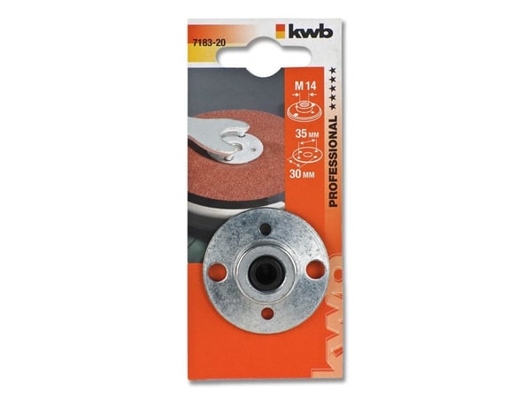 kwb 718320, T-mutter, Metallisk, M14, 3,5 cm, 5,8 mm