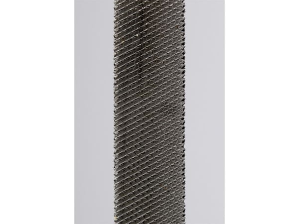 kwb 480360, Fil, Trekant-fil, Metall, Plast, Grå, Rød, Grep som ikke glir