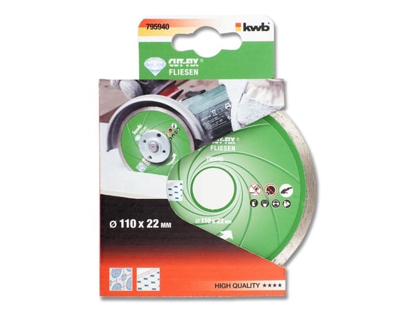 kwb 795940, Flis, 11 cm, 2,2 cm, 1 stykker