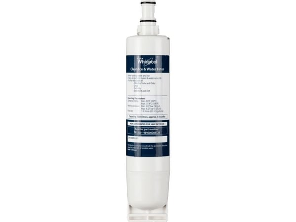 Whirlpool C00424824, Vannfilter, Whirlpool, Kjøleskap, Blå, Hvit