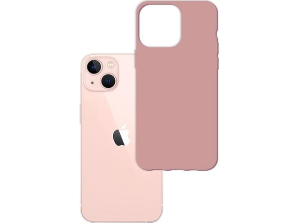 3mk Matt Case iPhone 14 Plus kotelo - vaaleanpunainen