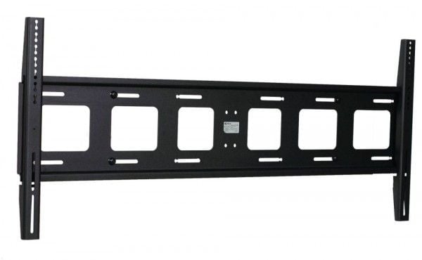 EDBAK XWB1 - Monteringssett (veggmontering) - for flatpanel - svart, RAL 9005, pulverbelegg - skjermstørrelse: fra 65"