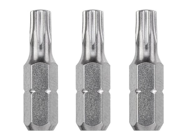 Einhell Kwb industrielle stål bits T15 / 25 mm 3 stk.