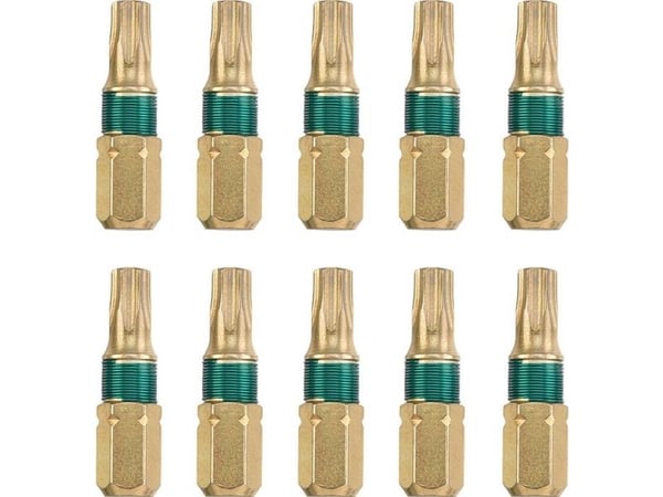 kwb 126260, 1 stykker, Torx, T20, Rustfritt stål, 25 mm, 25,4 / 4 mm (1 / 4")