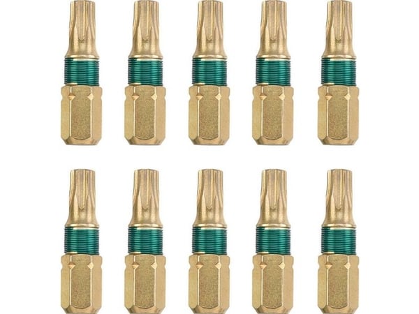 kwb 126265, 1 stykker, Torx, T25, Rustfritt stål, 25 mm, 25,4 / 4 mm (1 / 4")