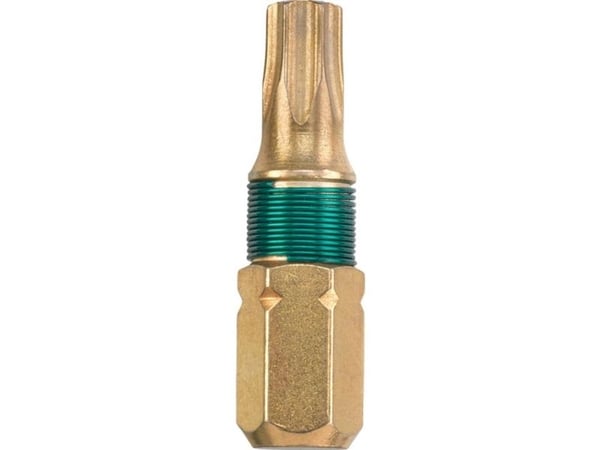 kwb 126225, 1 stykker, Torx, T25, Stål, 25 mm, 25,4 / 4 mm (1 / 4")
