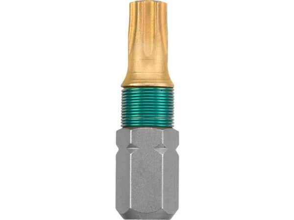 kwb 124260, 2 stykker, Torx, T20, Rustfritt stål, 25 mm, 25,4 / 4 mm (1 / 4")