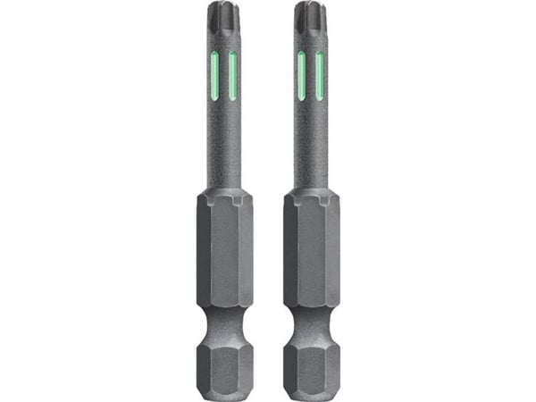 kwb 122325, 2 stykker, Torx, T25, Stål, 50 mm, 25,4 / 4 mm (1 / 4")