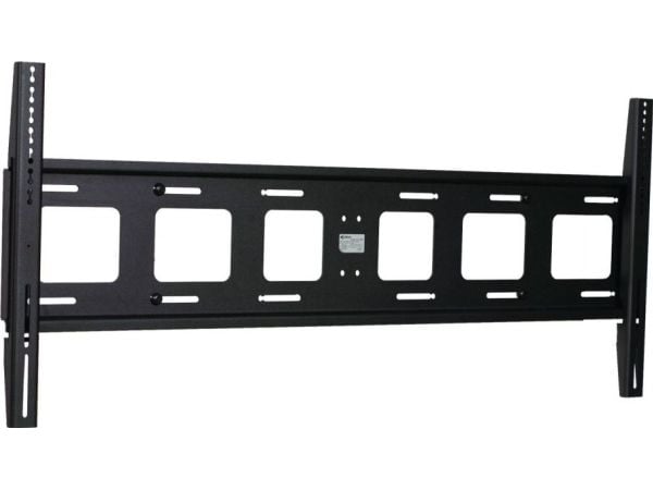 EDBAK XWB1 - Monteringssett (veggmontering) - for flatpanel - svart, RAL 9005, pulverbelegg - skjermstørrelse: fra 65"