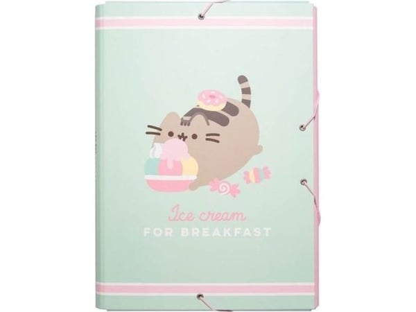 Pusheen - Mappe for oppbevaring av dokumenter fra Foodie-samlingen