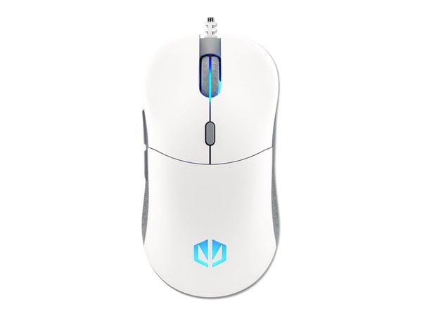 Endorfy GEM Plus Onyx - Mus - optisk - 6 knapper - kablet - USB-A - hvit - løsvekt