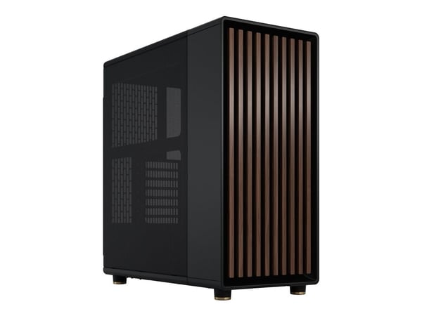 Fractal North Charcoal - Musta (Design Case, FD-C-NOR1C-01)