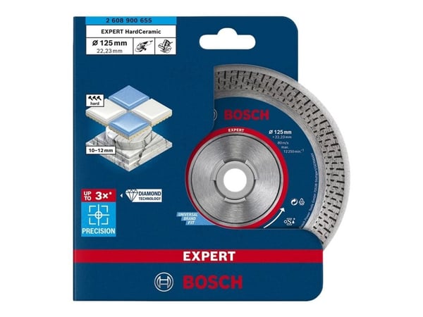 Bosch DIAMANTSKÆRESKIVE HARDCERAMIC 125mm