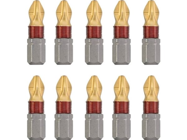 kwb 124013, 1 stykker, Philips, PH 3, Rustfritt stål, 25 mm, 25,4 / 4 mm (1 / 4")